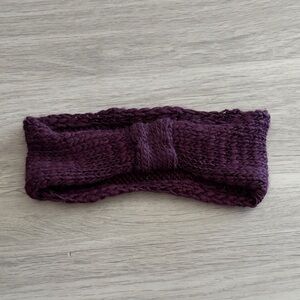 Hollister Purple Knit Headband